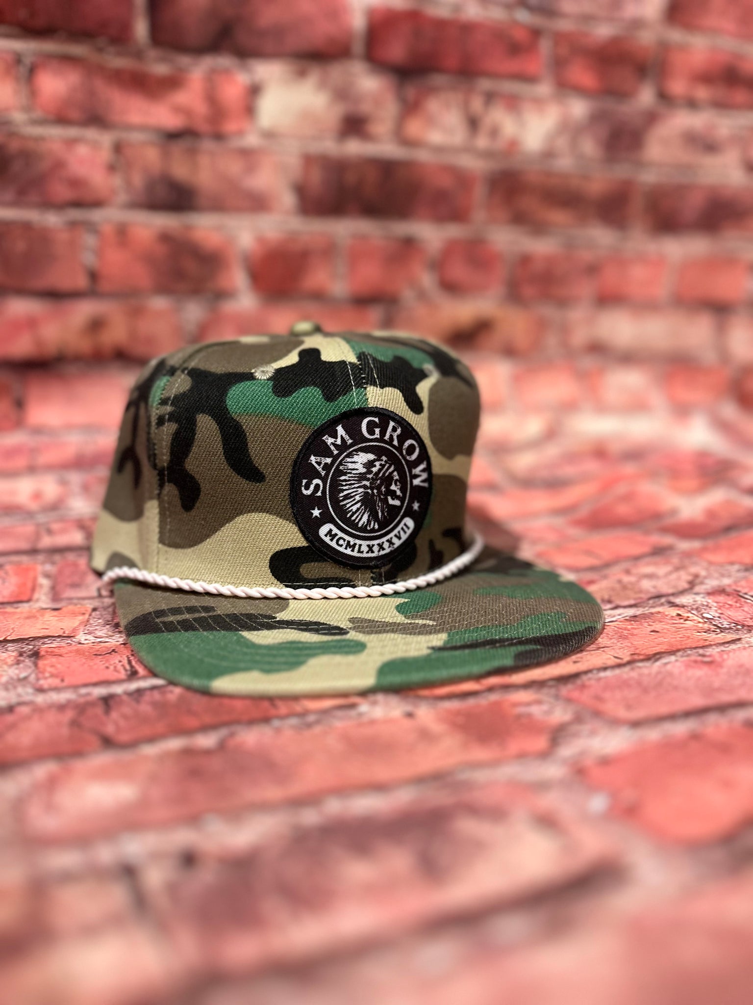 Snapback Logo Patch Hat