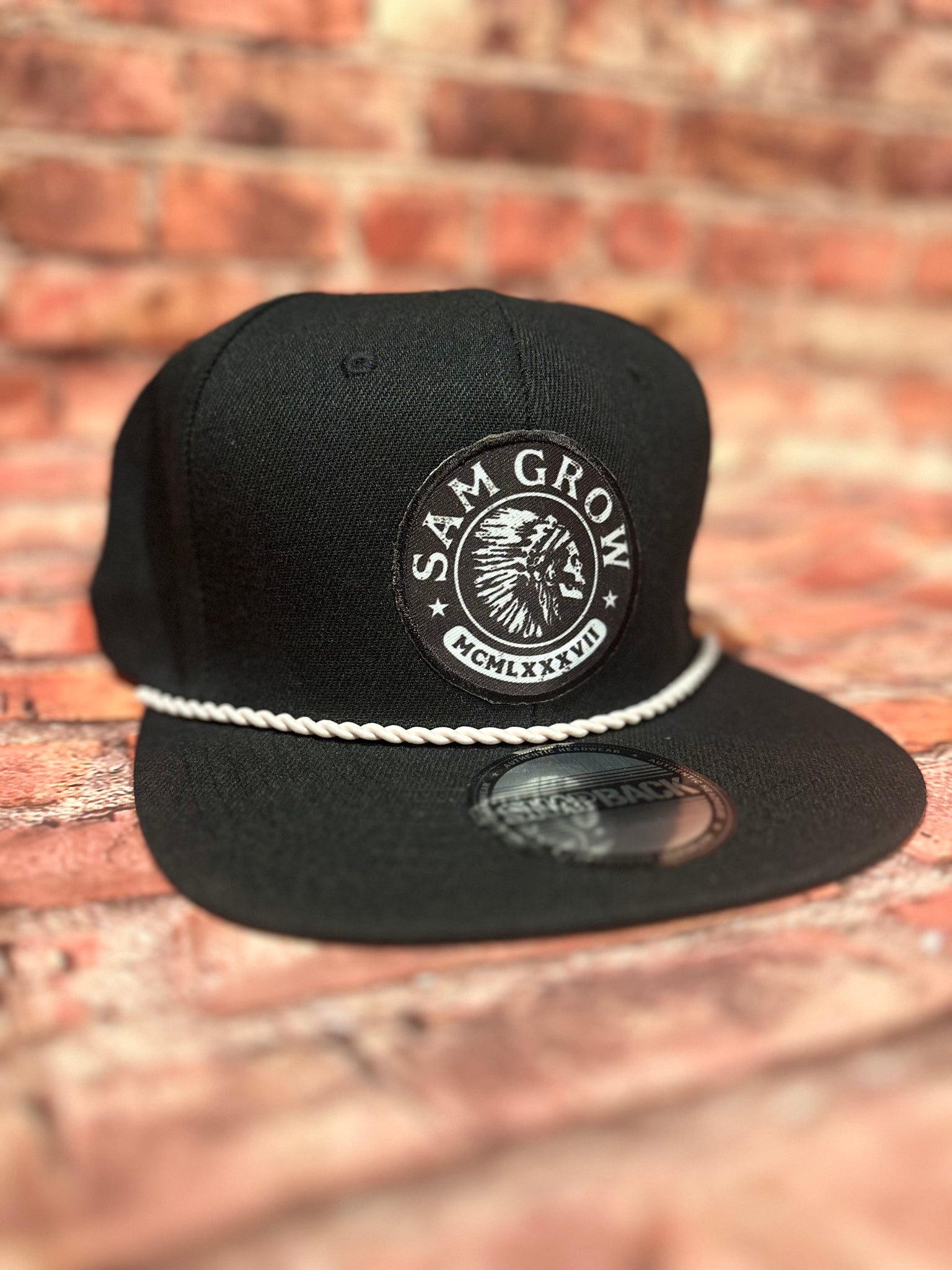 Snapback Logo Patch Hat