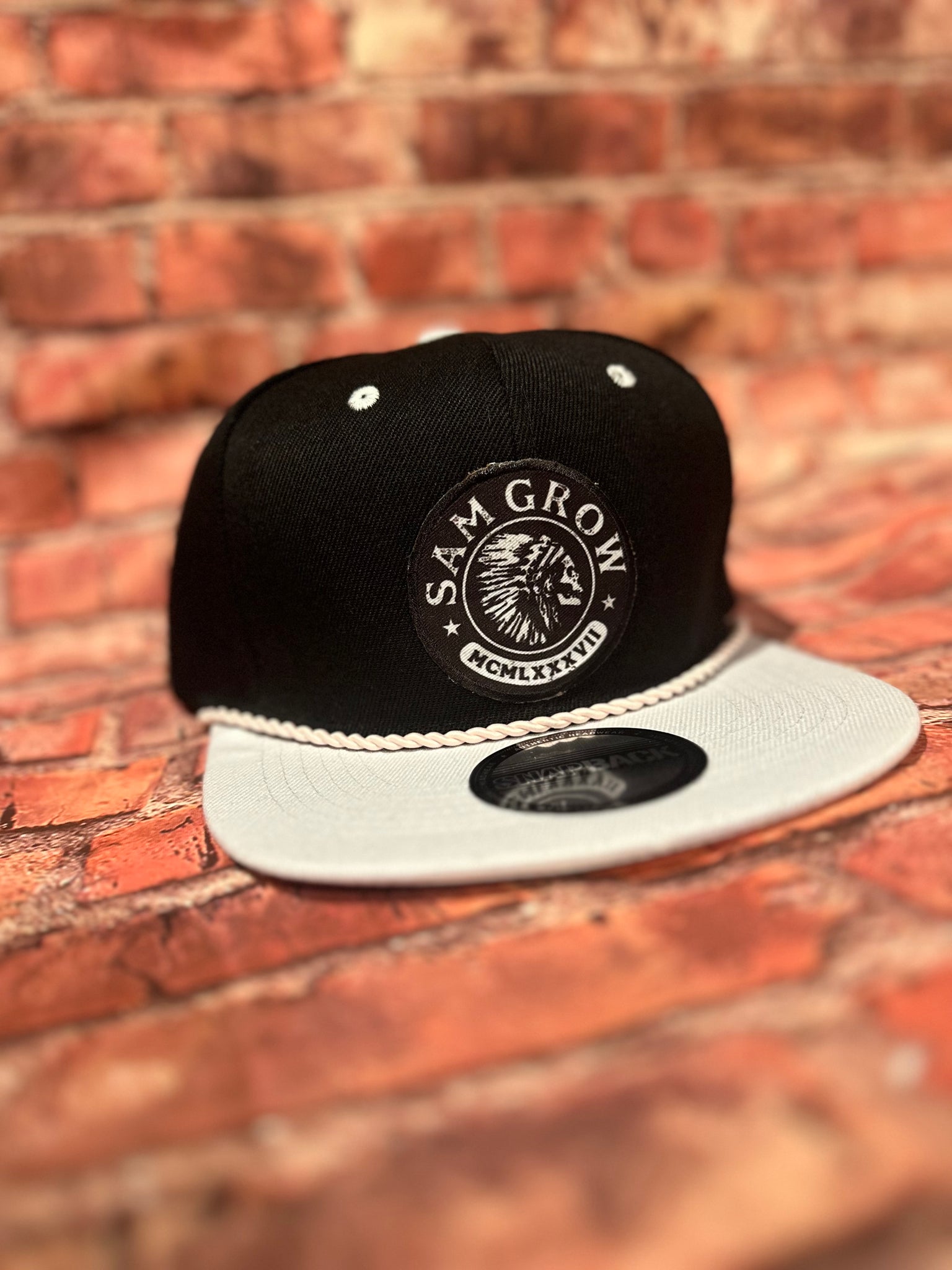 Snapback Logo Patch Hat