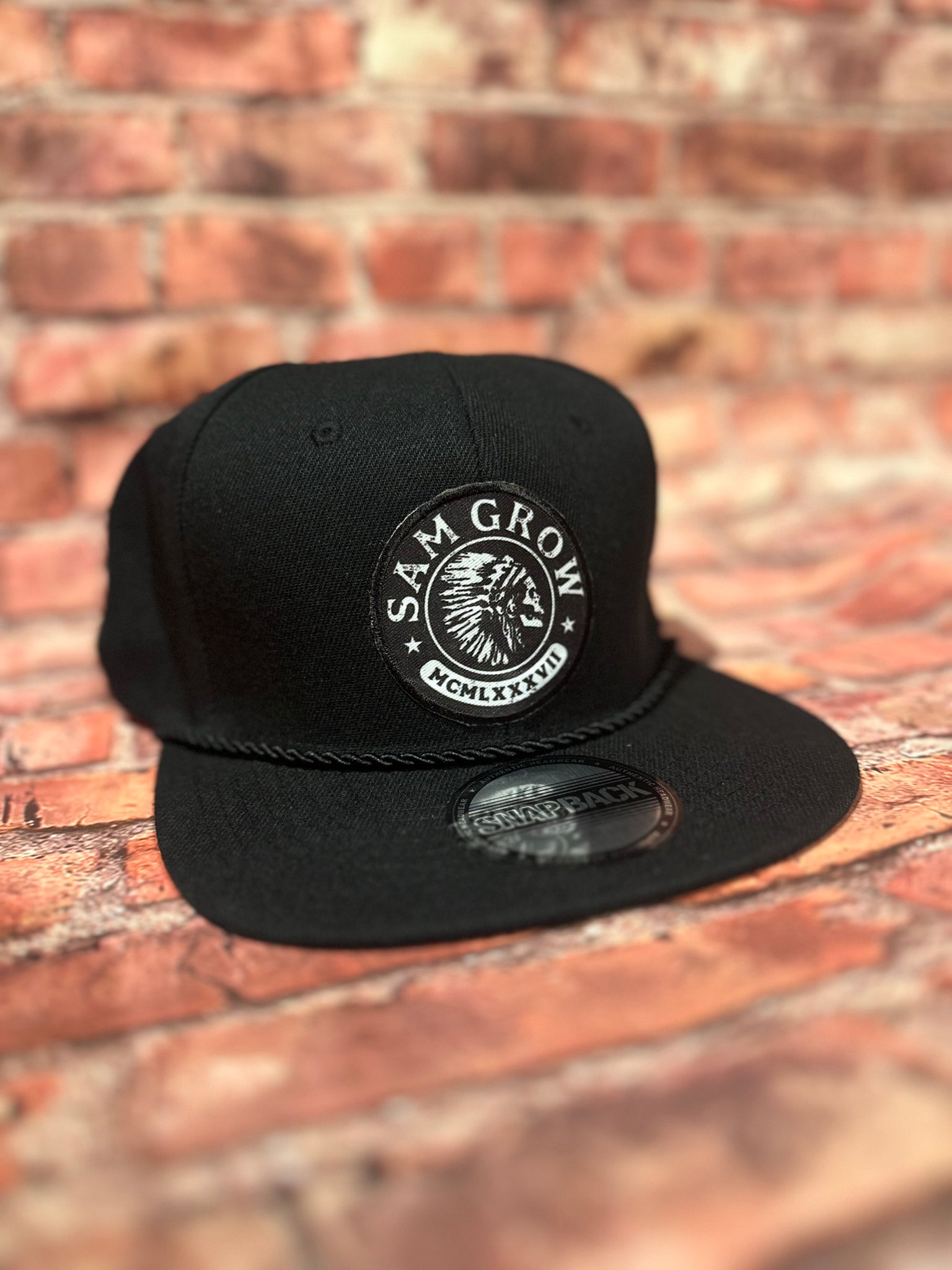 Snapback Logo Patch Hat