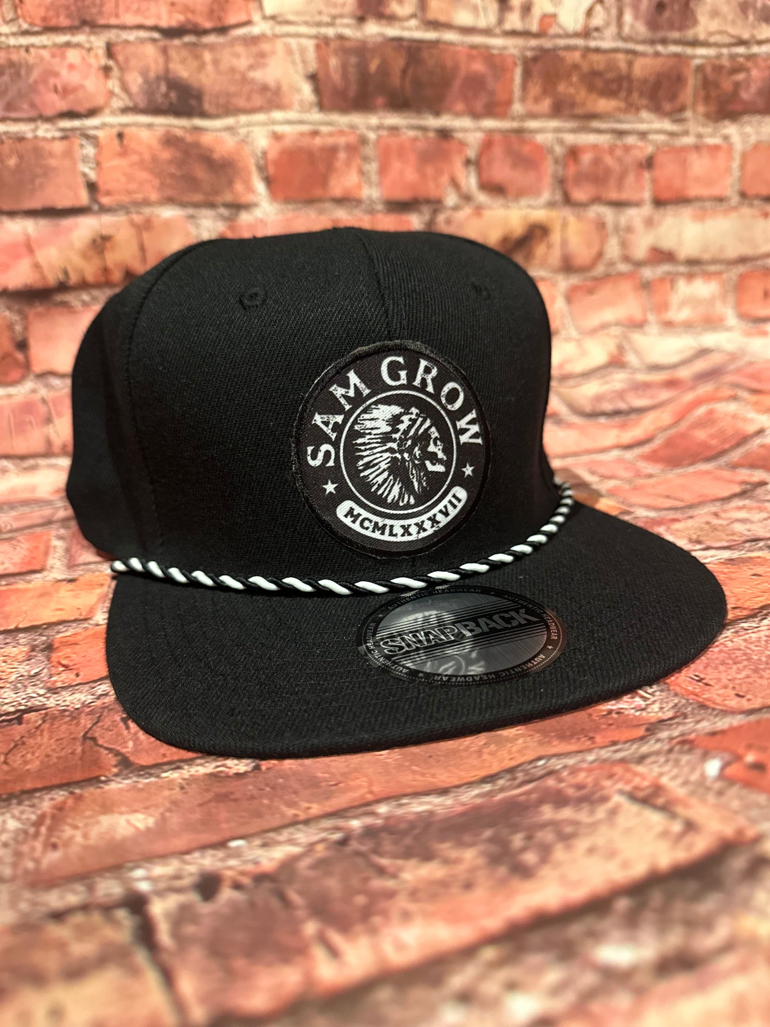 Snapback Logo Patch Hat