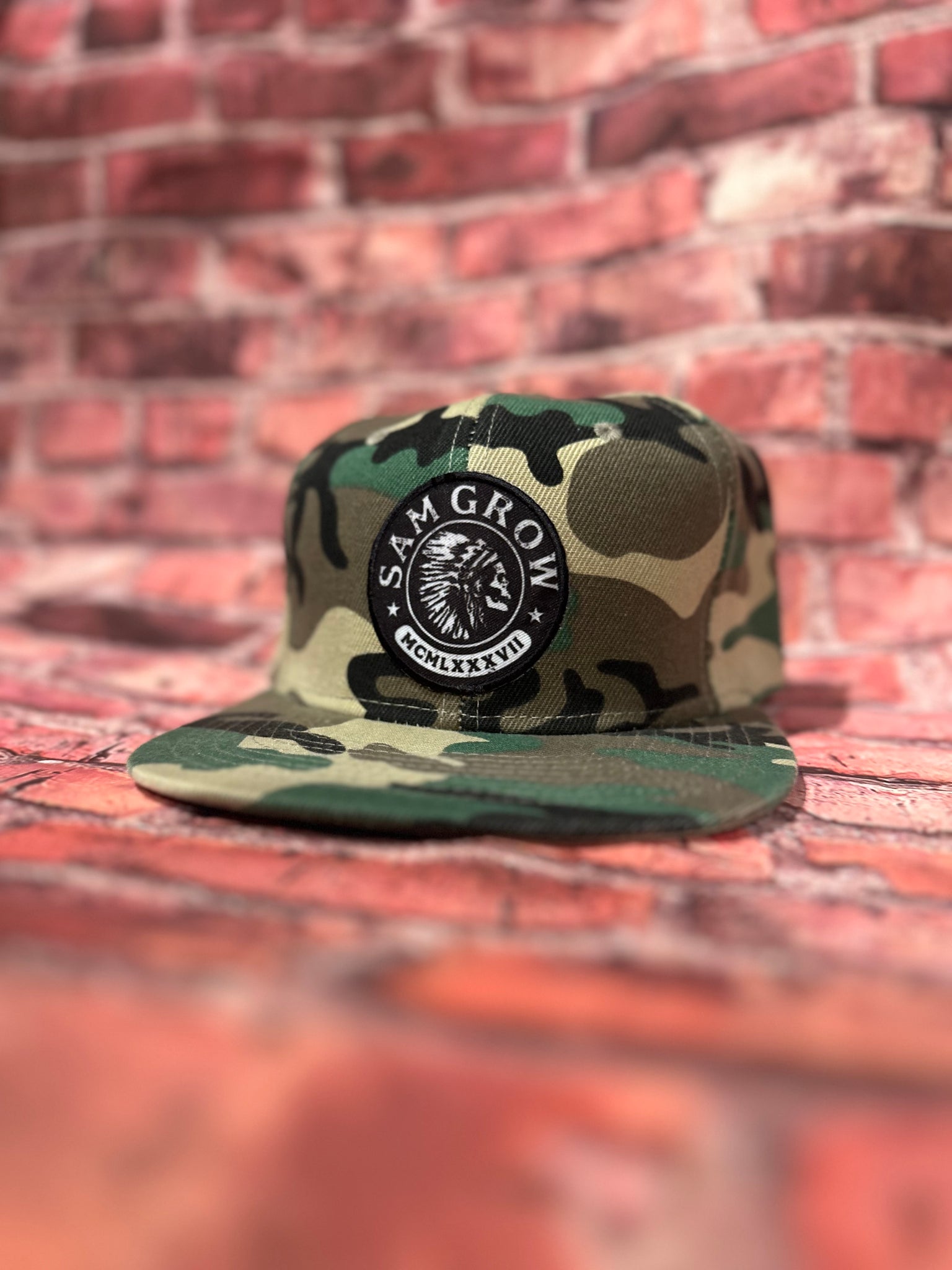 Snapback Logo Patch Hat